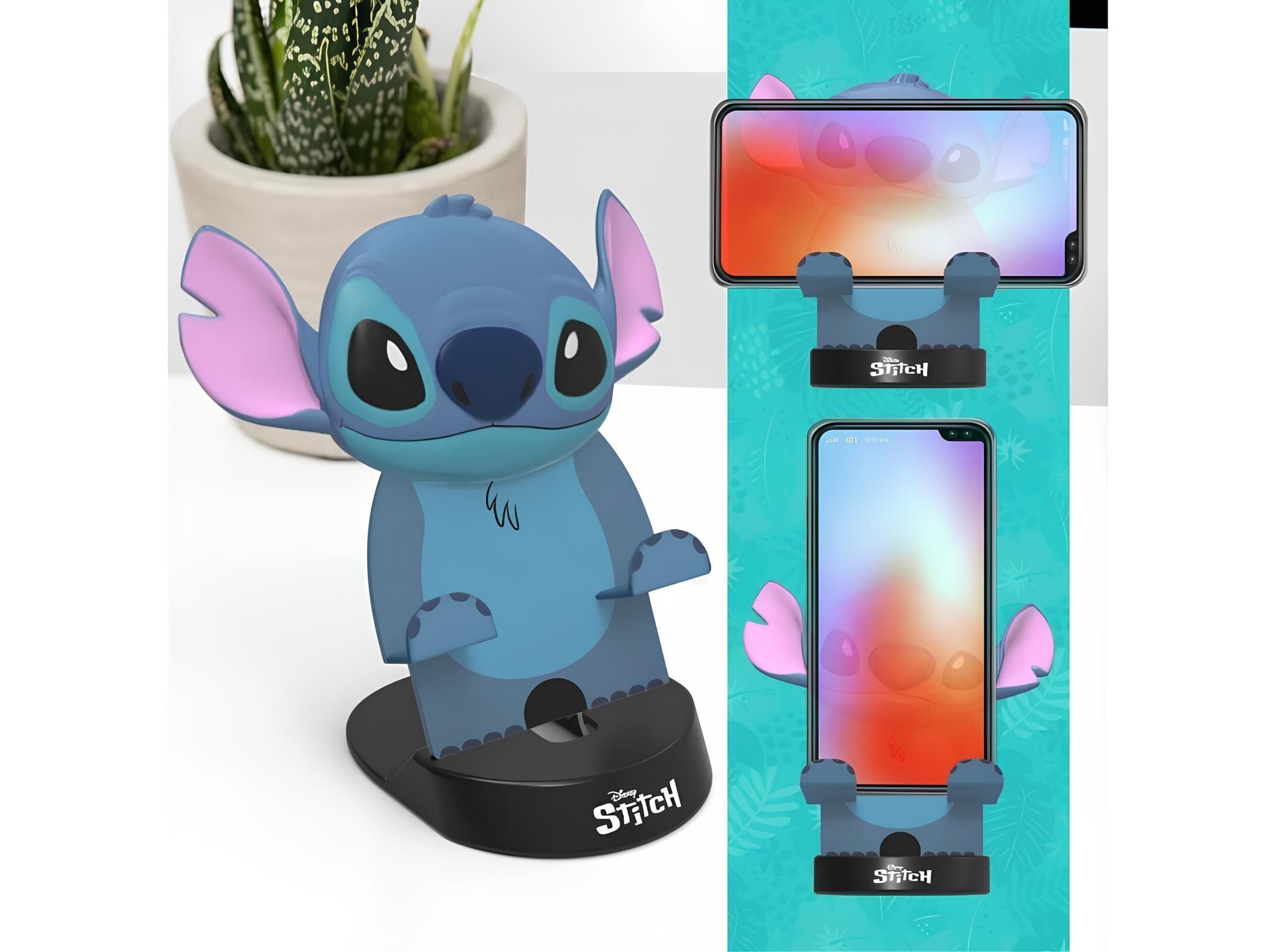 SUPORTE TELEM&Oacute;VEL LILO & STITCH MESA 13CM image number 1