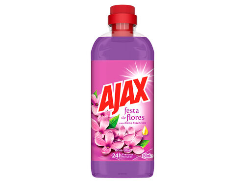 Lava Tudo Festa de Flores Lilás Ajax 1250ml