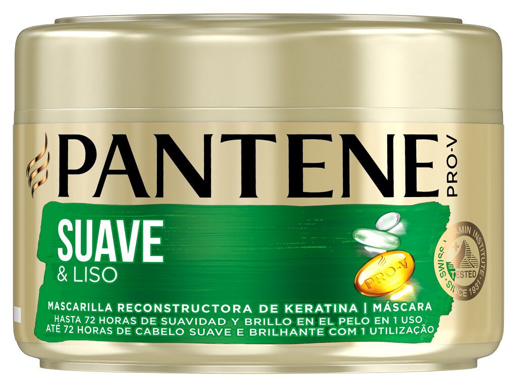 M&aacute;scara Cabelo Liso e Sedoso Pantene 300 ml
