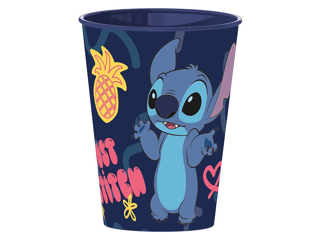 COPO PL&Aacute;STICO STITCH REUTILIZ&Aacute;VEL 26CL