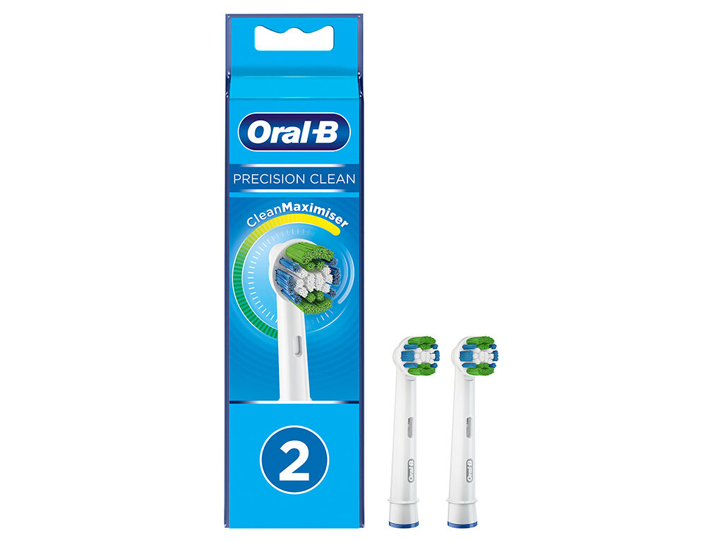 RECARGA ORAL B ESCOVA EL&Eacute;CTRICA PRECISION CLEAN 2UN