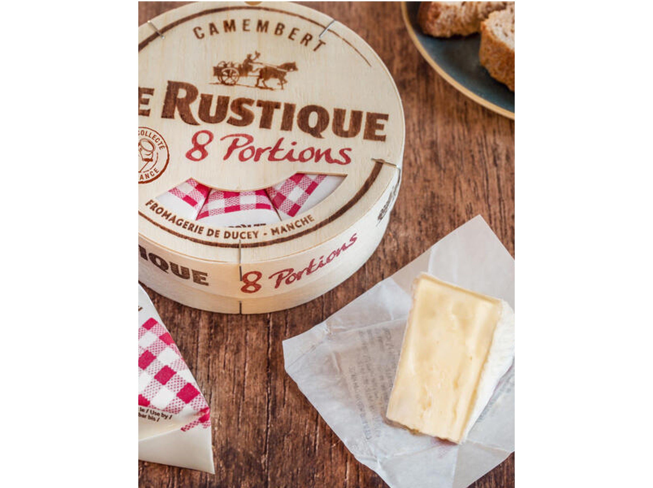 QUEIJO LE RUSTIQUE CAMEMBERT POR&Ccedil;OES 240G image number 1