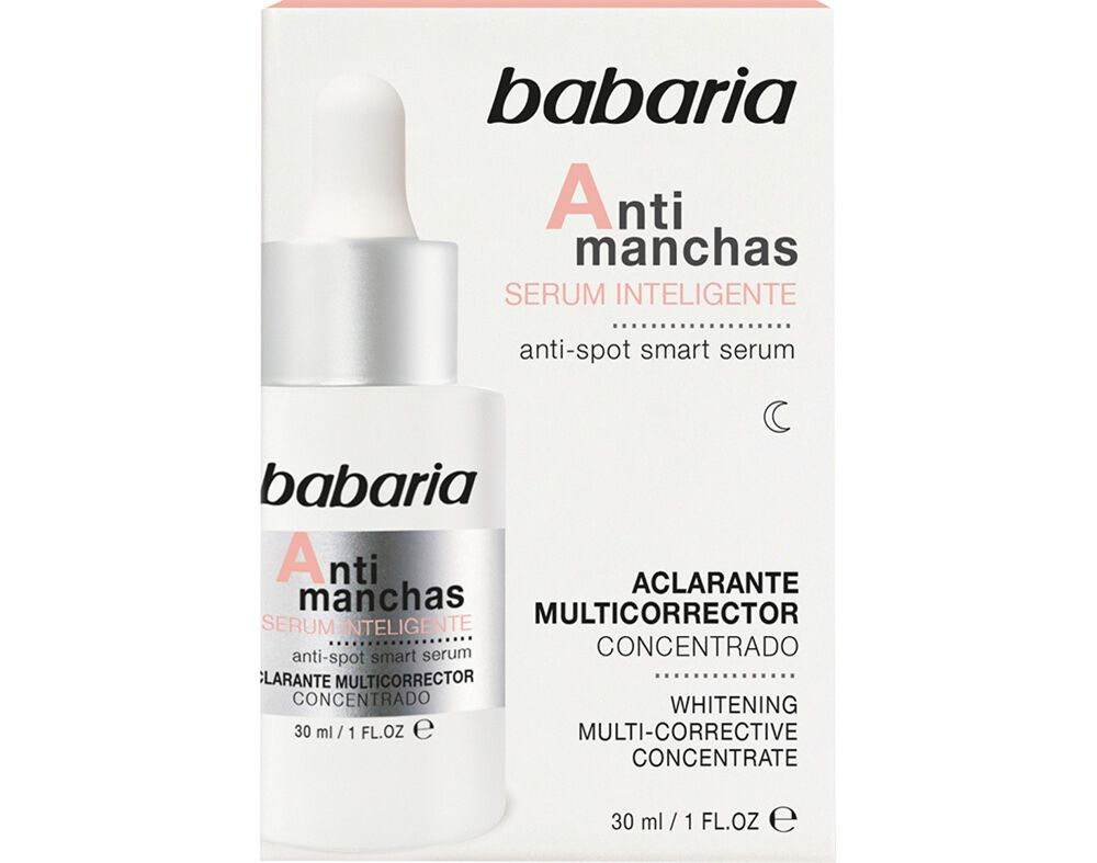 SERUM FACIAL INTELIGENTE ANTIMACHAS BABARIA 30 ML.