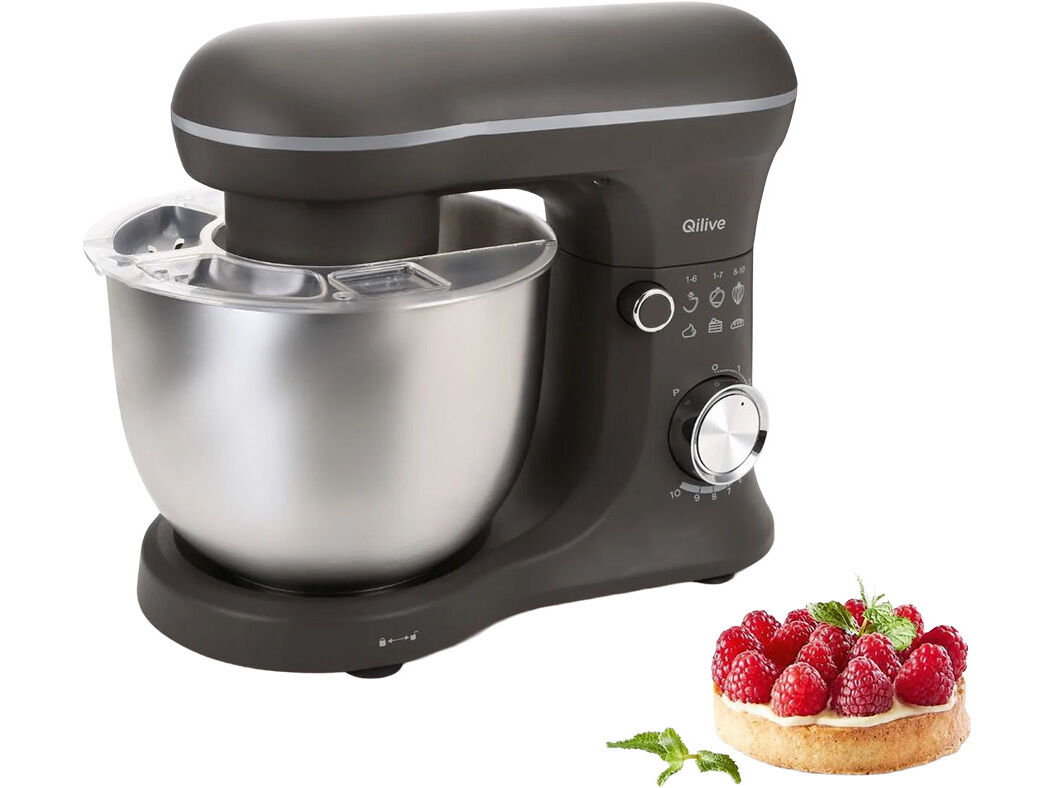 BATEDEIRA COM TA&Ccedil;A QILIVE Q.5623 CINZA 5L 1500W