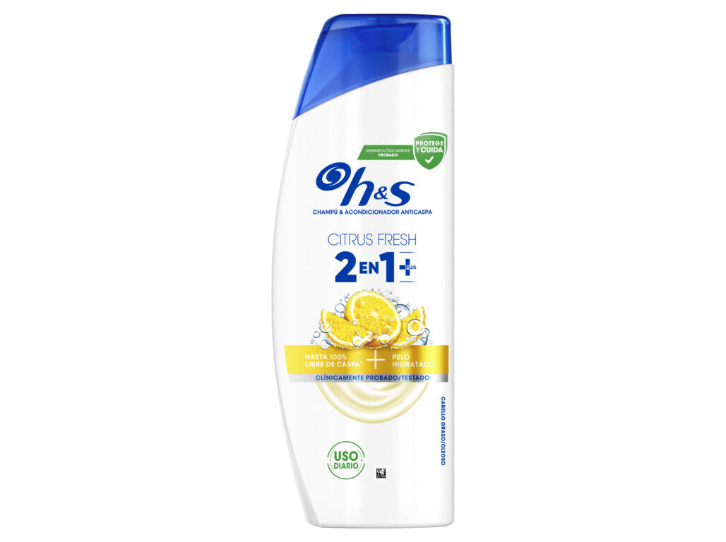 CHAMP&Ocirc; H&S CITRUS 2EM1 PLUS 400ML image number 0