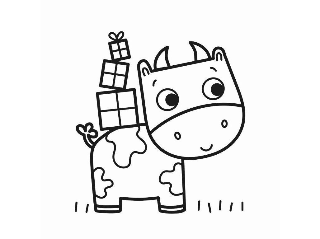 LIVRO LEVA-ME - PINTA COM L&Aacute;PIS DE CERA - CROCODILO 3+ image number 1