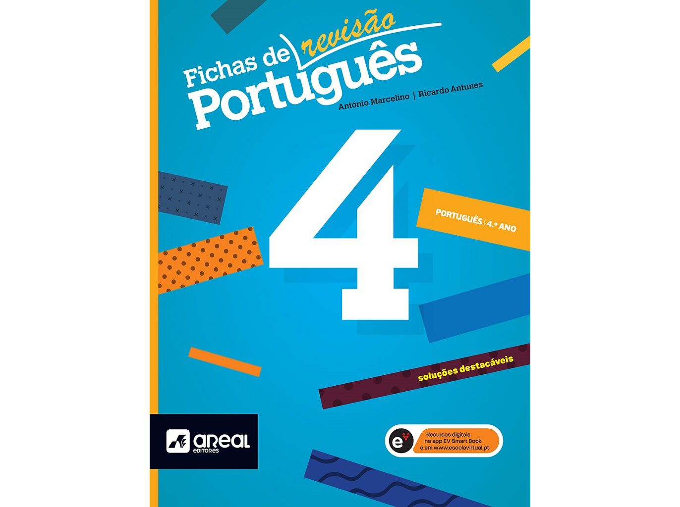 LIVRO FICHAS DE PORTUGU&Ecirc;S 4 - 4&ordm; ANO - ANT&Oacute;NIO MARCELINO image number 0