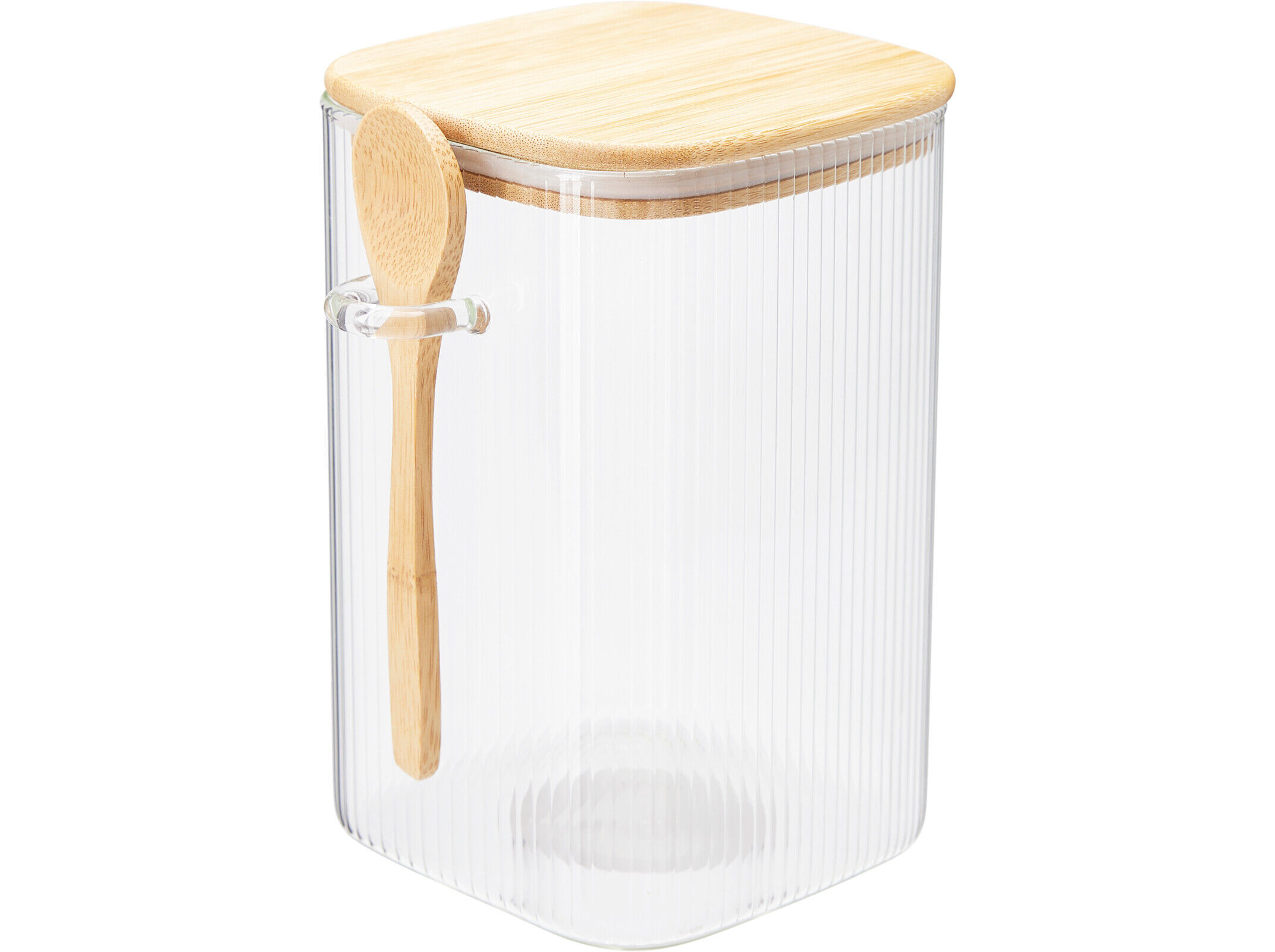 FRASCO DE VIDRO COM COLHER 1150 ML