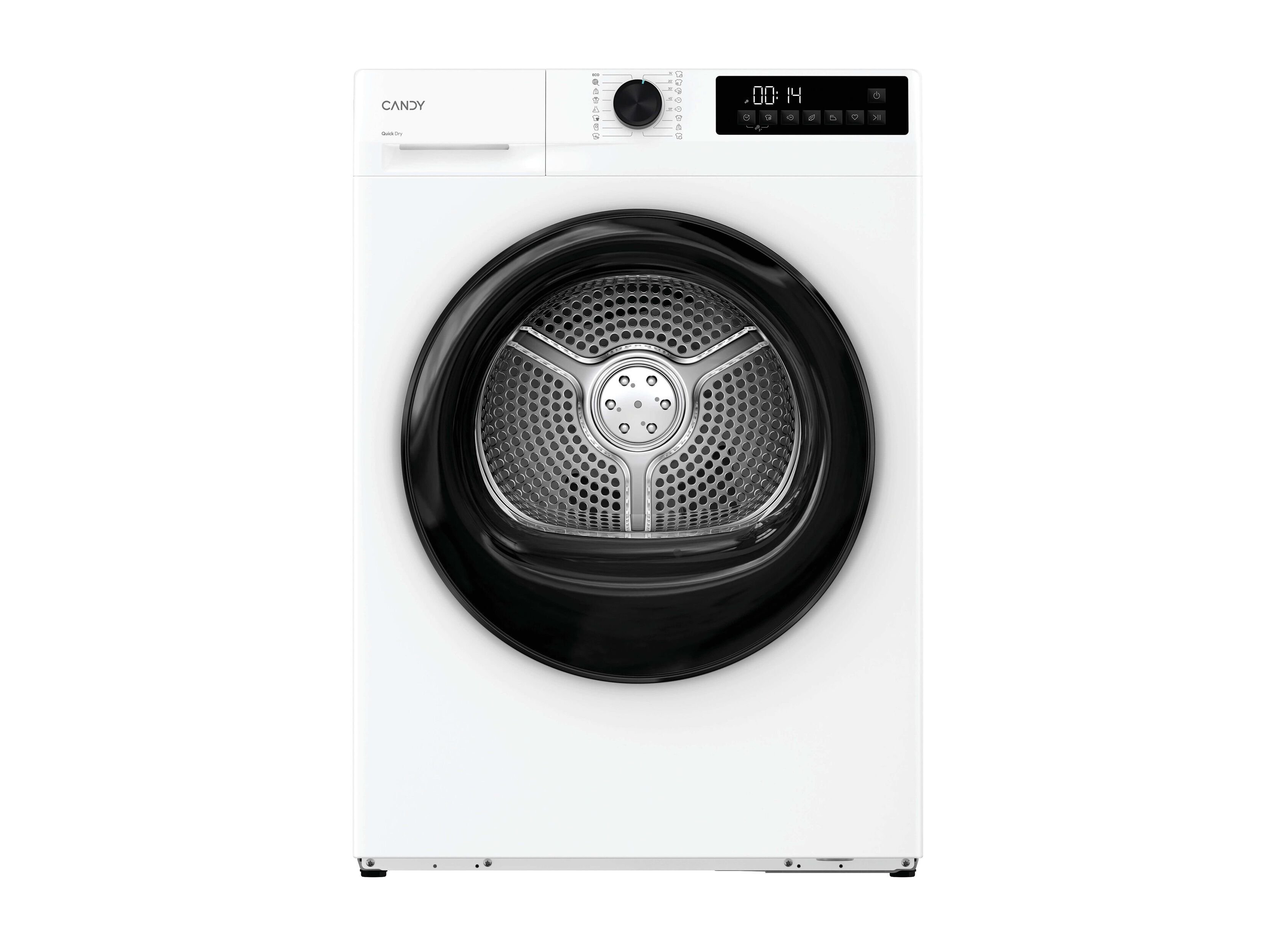 M&Aacute;QUINA DE SECAR ROUPA CANDY GDL 8N1B-S E 8KG BOMBA DE CALOR