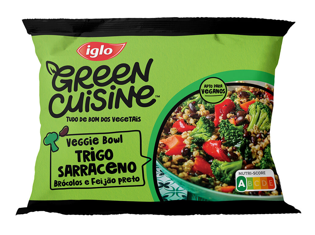 VEGGIE BOWL IGLO GREEN CUISINE SARRACENO E BR&Oacute;COLOS 350G