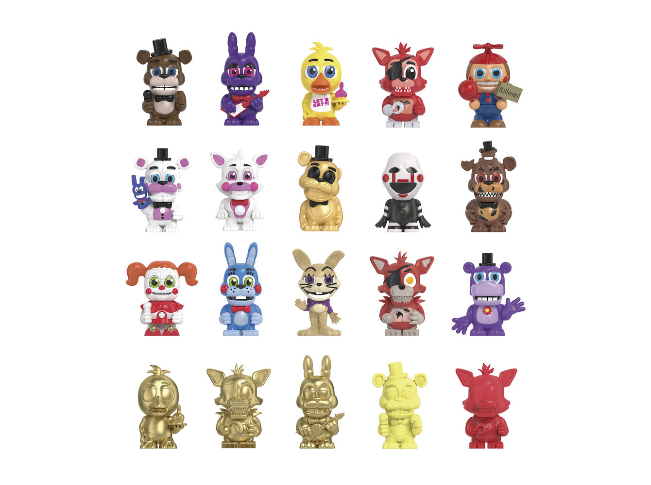 GRAB & GO BUNDLE FIVE NIGHTS AT FREDDY'S MODELOS SORTIDOS image number 1