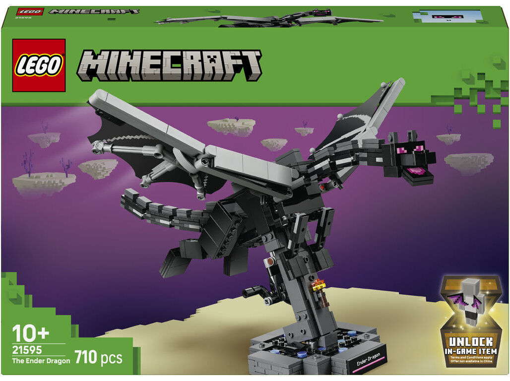 O DRAG&Atilde;O ENDER LEGO MINECRAFT 21595