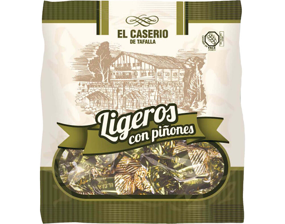 CARAMELOS EL CASERIO PINH&Atilde;O SEM ADI&Ccedil;&Atilde;O A&Ccedil;UCAR 85G image number 0