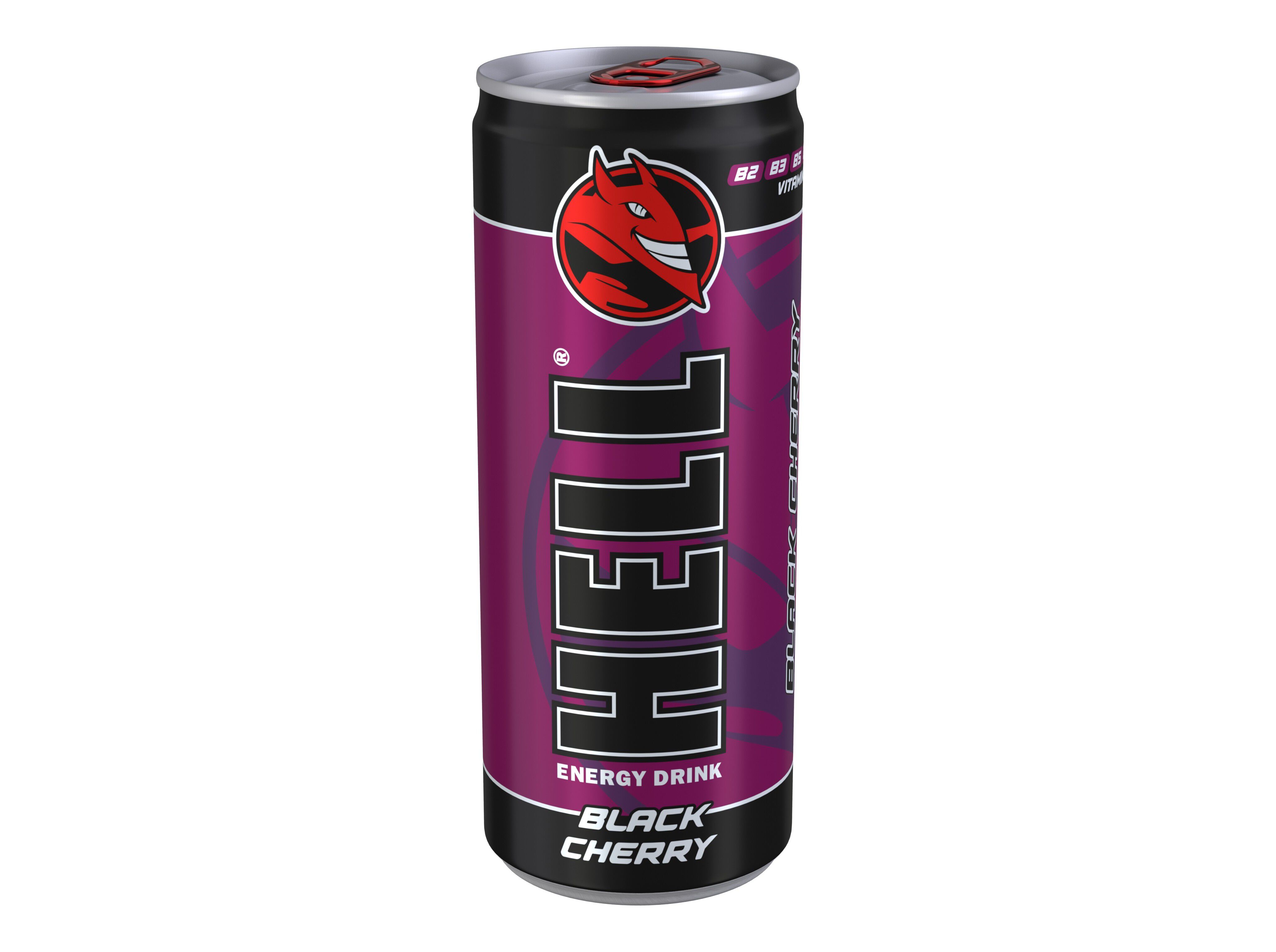 BEBIDA ENERGETICA HELL CEREJA PRETA 250ML (SDR) image number 0