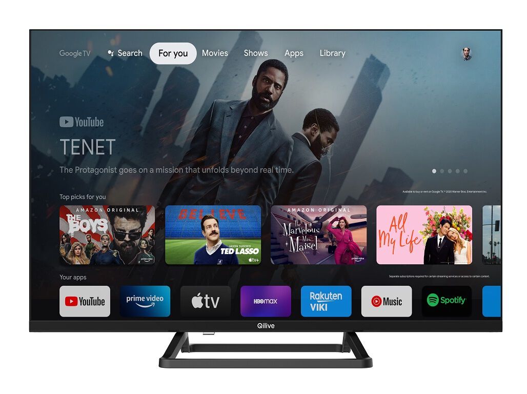 TV QILIVE Q32HA232B (32" HD SMART GOOGLE TV 80CM)