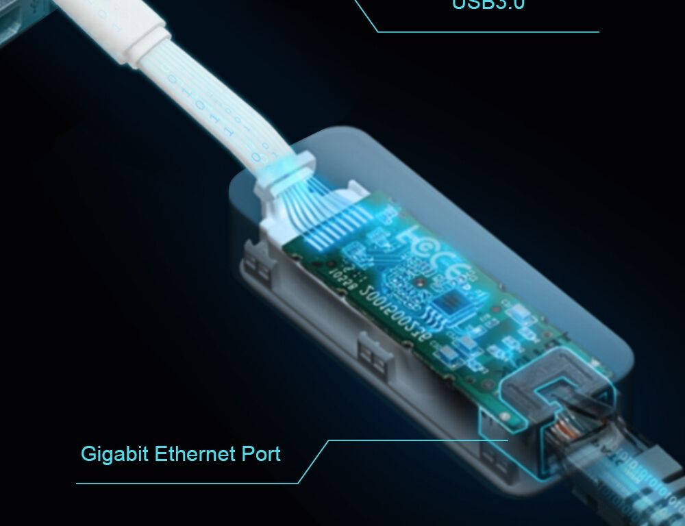ADAPTADOR TP-LINK UE300C USB-C RJ-45 image number 2