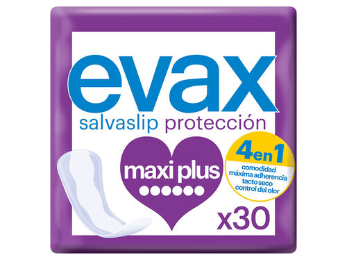 PENSOS DIÁRIOS SALVASLIP MAXIPLUS EVAX 30 UN image number 0