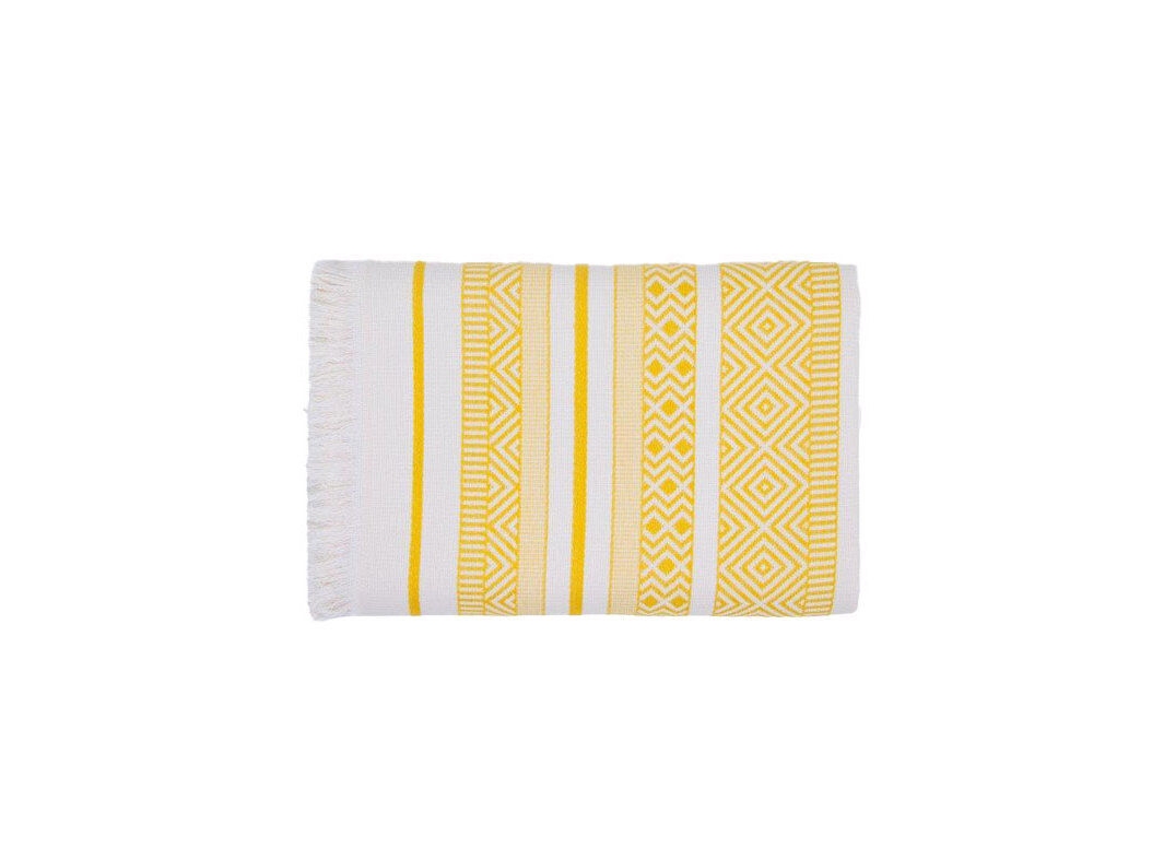 TOALHA M&Atilde;OS LASA AMARELO 550 G 50X100CM