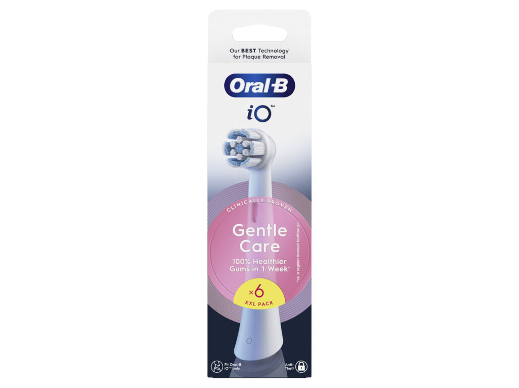RECARGA ORAL-B IO CENTLE CARE BRANCA 6UND