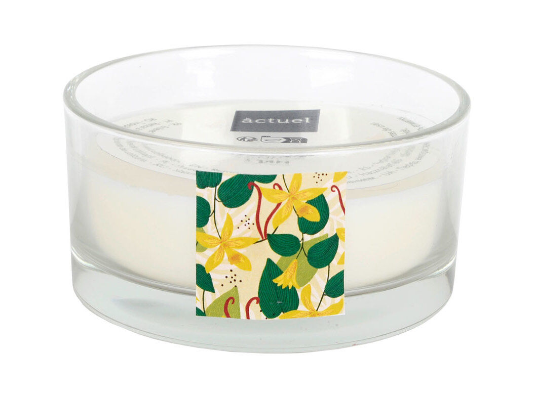 VELA AROM&Aacute;TICA ACTUEL VIDRO BAUNILHA image number 0