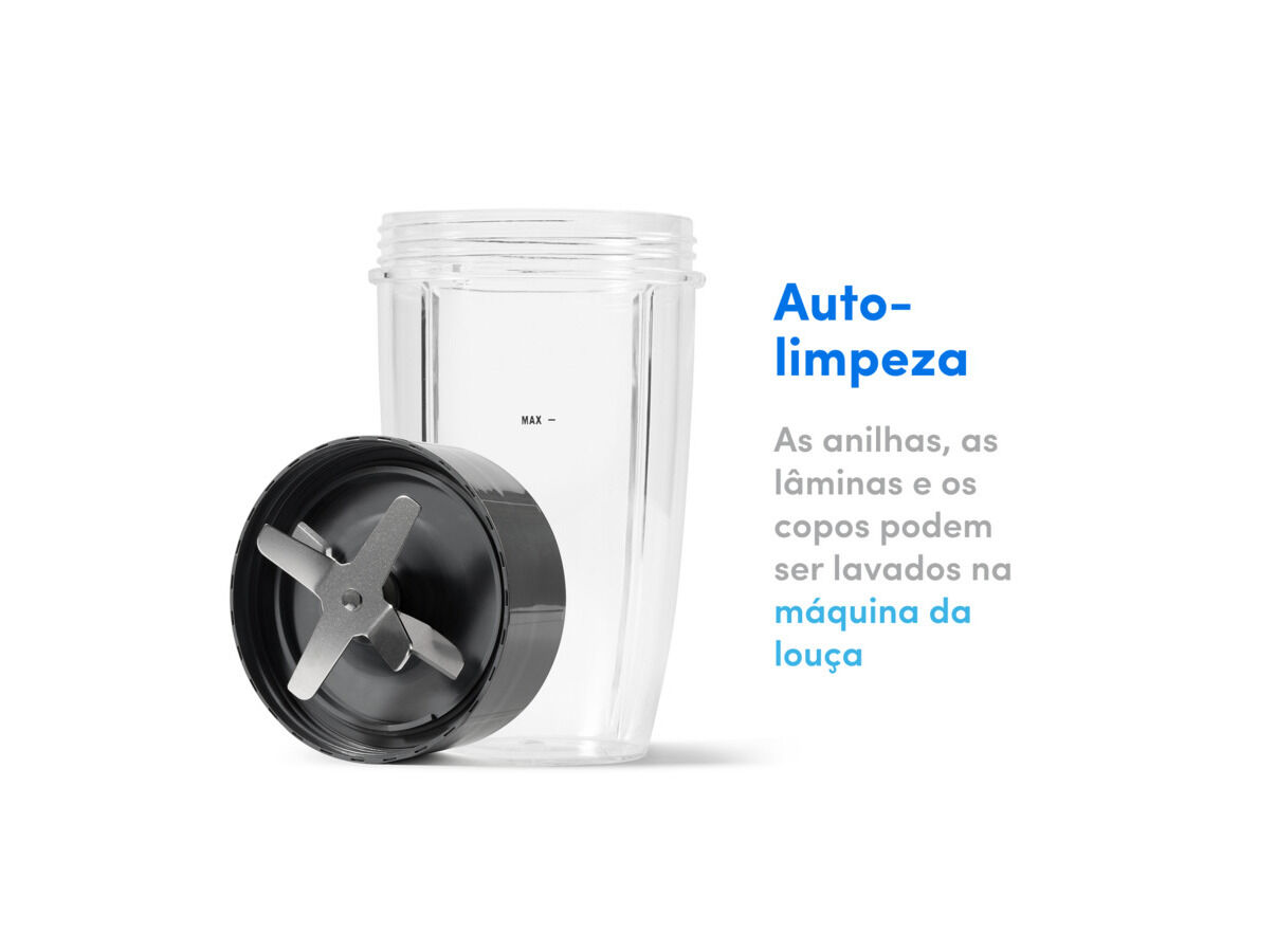 LIQUIDIFICADORA NUTRIBULLET NB606DG 600W image number 5