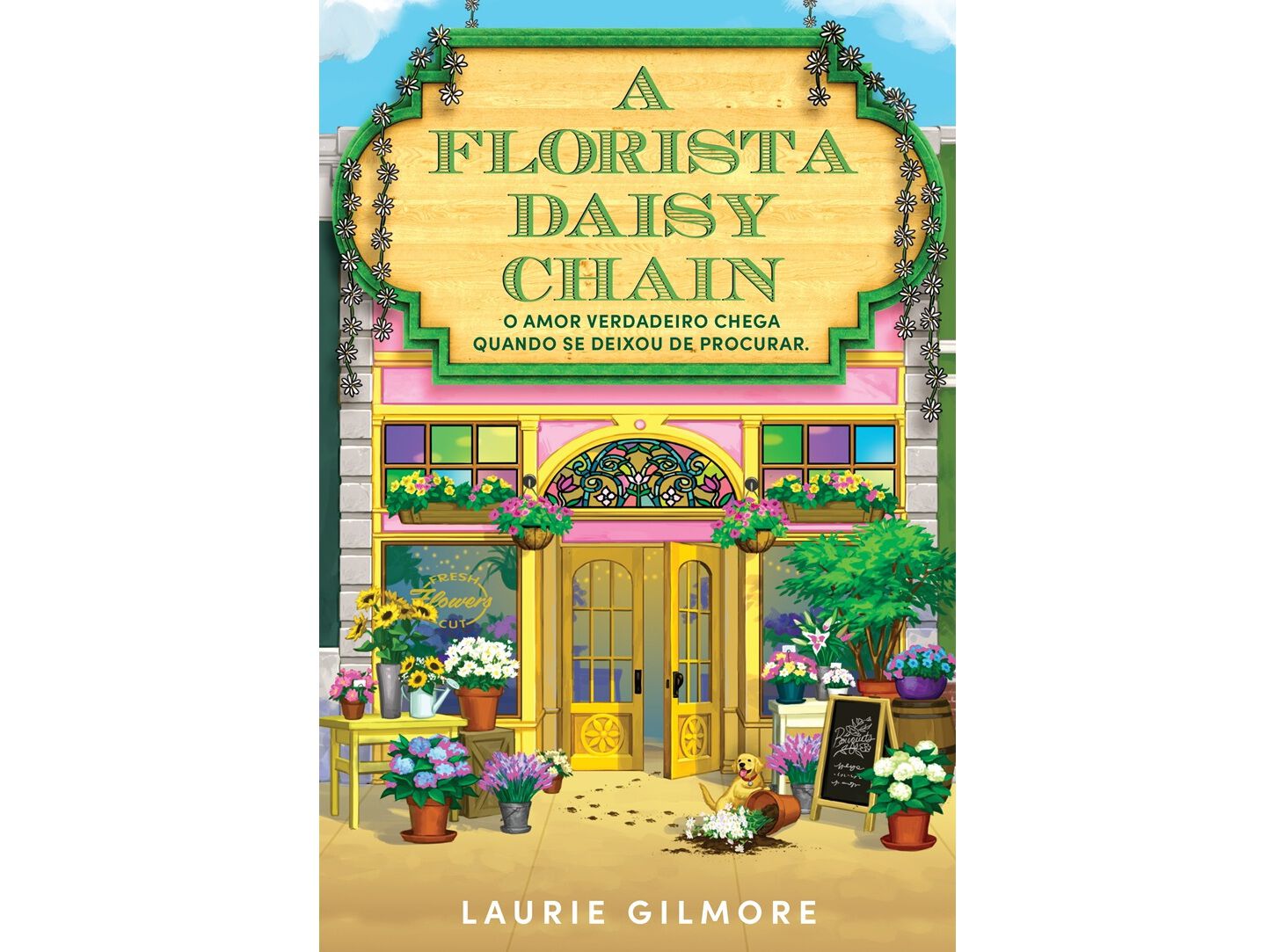 LIVRO A FLORISTA DAISY CHAIN DE LAURIE GILMORE image number 0