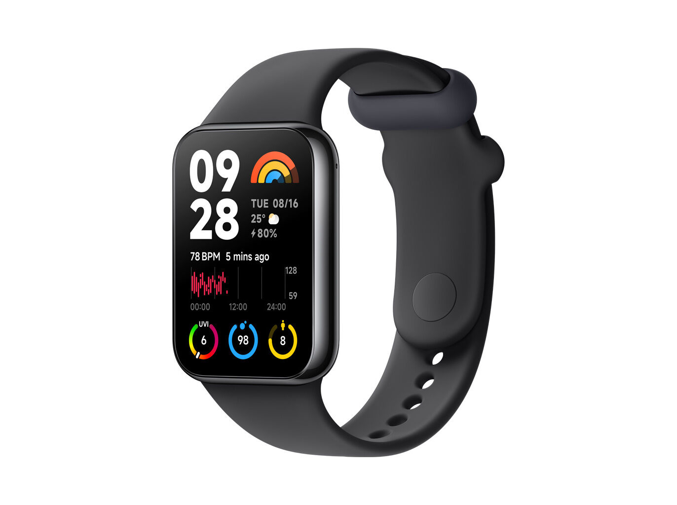 SMARTBAND XIAOMI BAND 8 PRO 44MM PRETO image number 1