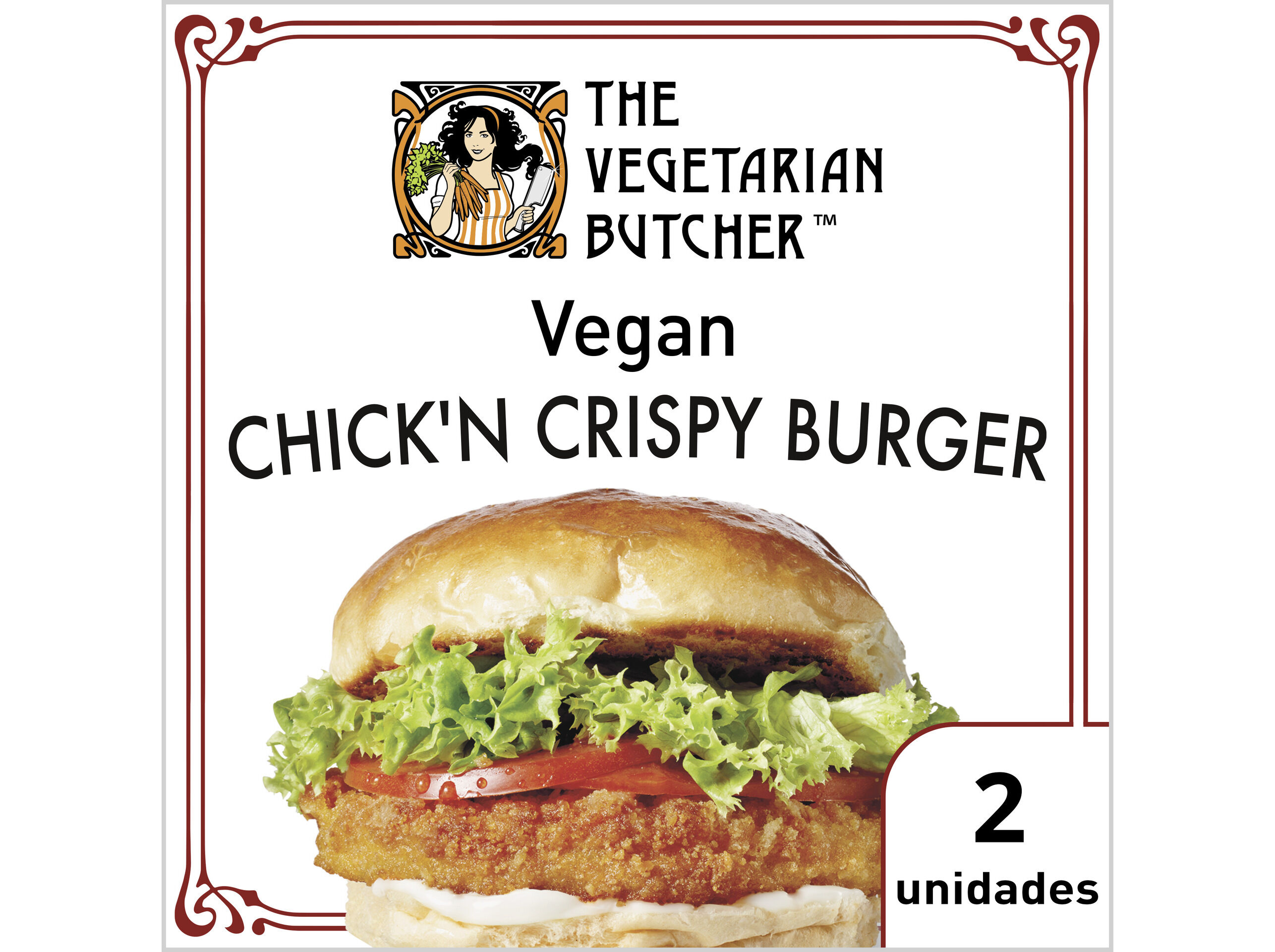 HAMBURGUER VEGETAL THE VEGET.BUTCHER PANADO 180GR image number 1