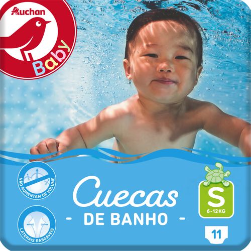 CUECAS DE BANHO AUCHAN BABY S 6-12KG 11UN image number 0