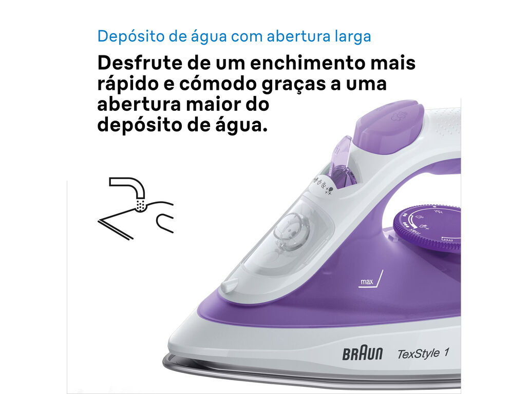 FERRO A VAPOR BRAUN SI1080VI 2000W image number 6