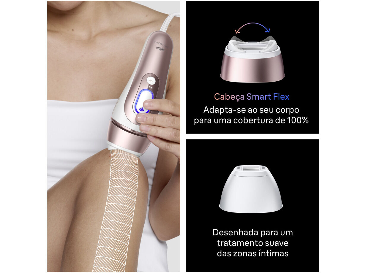 DEPILADORA BRAUN LUZ PULSADA S7 PL7211 BR/BRZ SILK EXPERT image number 5