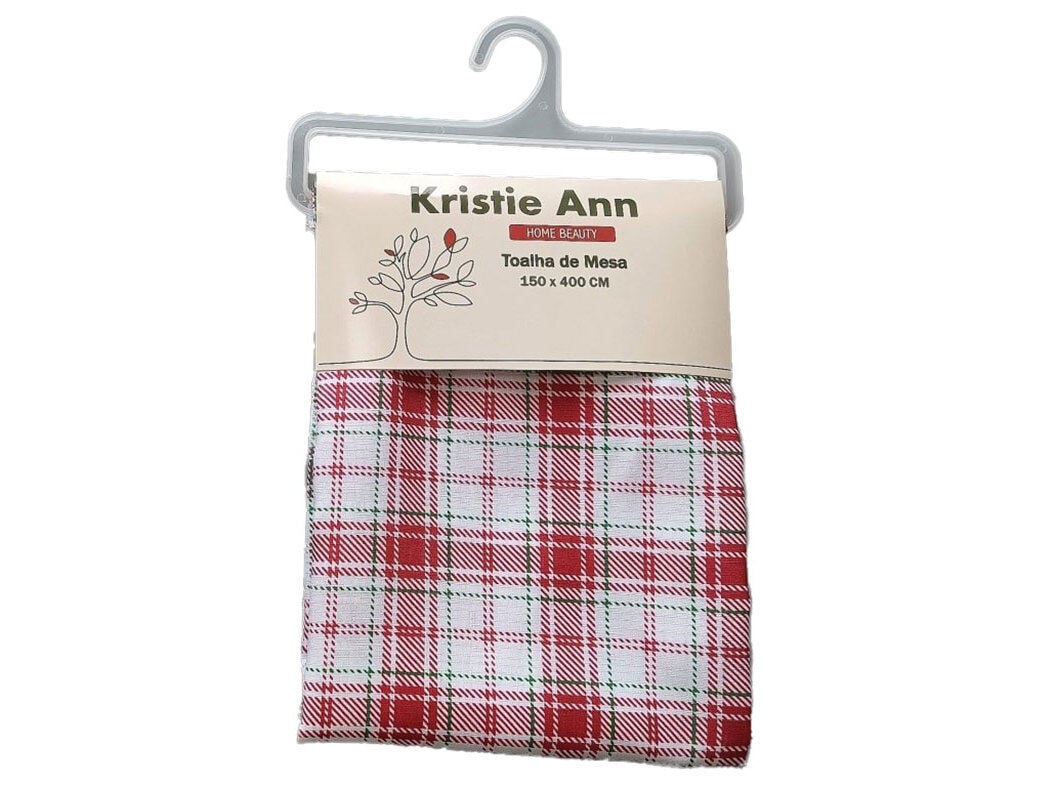 TOALHA MESA TWINKLE XADREZ 150X400 CM image number 0