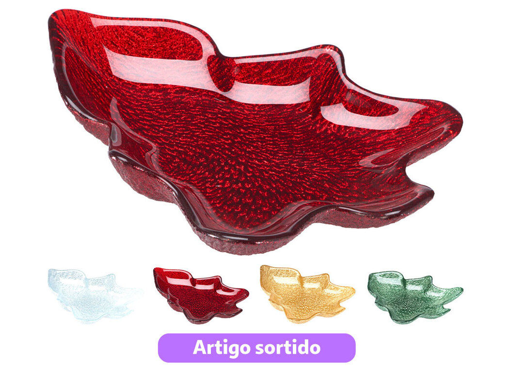 PRATO &Aacute;RVORE DE NATAL 21X15X3CM CORES SORTIDAS image number 0