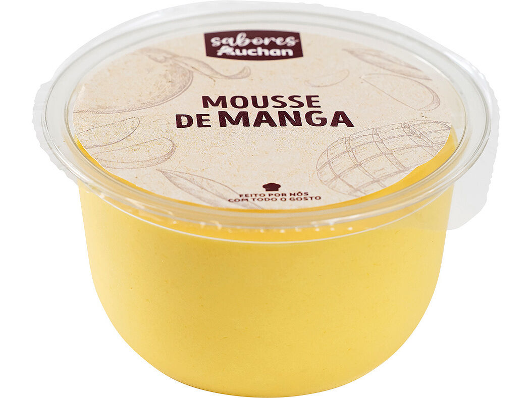 MOUSSE DE MANGA SABORES AUCHAN 135 G