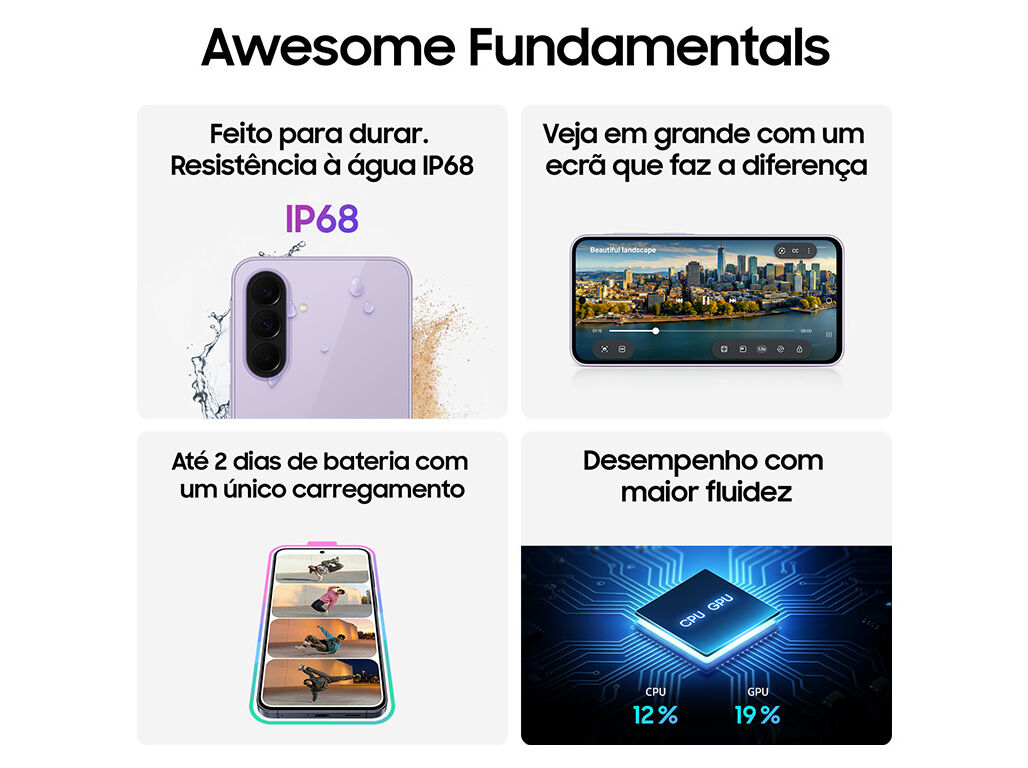 SMARTPHONE SAMSUNG GALAXY A37 5G 256GB VIOLETA image number 5