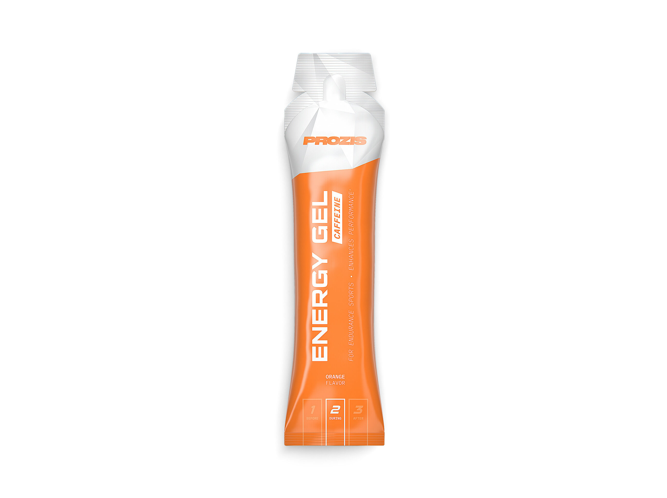 ENERGY GEL PROZIS LARANJA+ CAFFEINE 50G image number 0