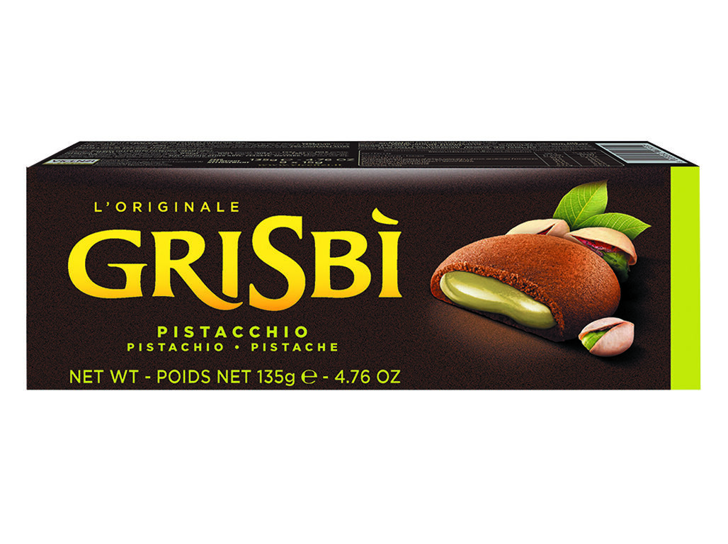 BOLACHAS GRISBI CREME PISTACHIO 135 G image number 0