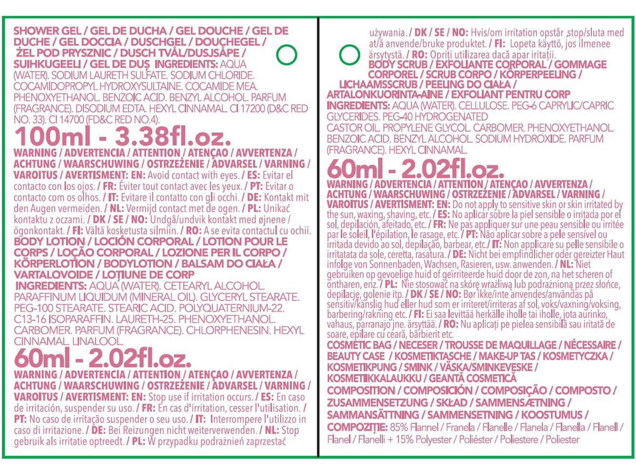 CONJUNTO BANHO IDC INSTITUTE GARDEN 4 PCS image number 1