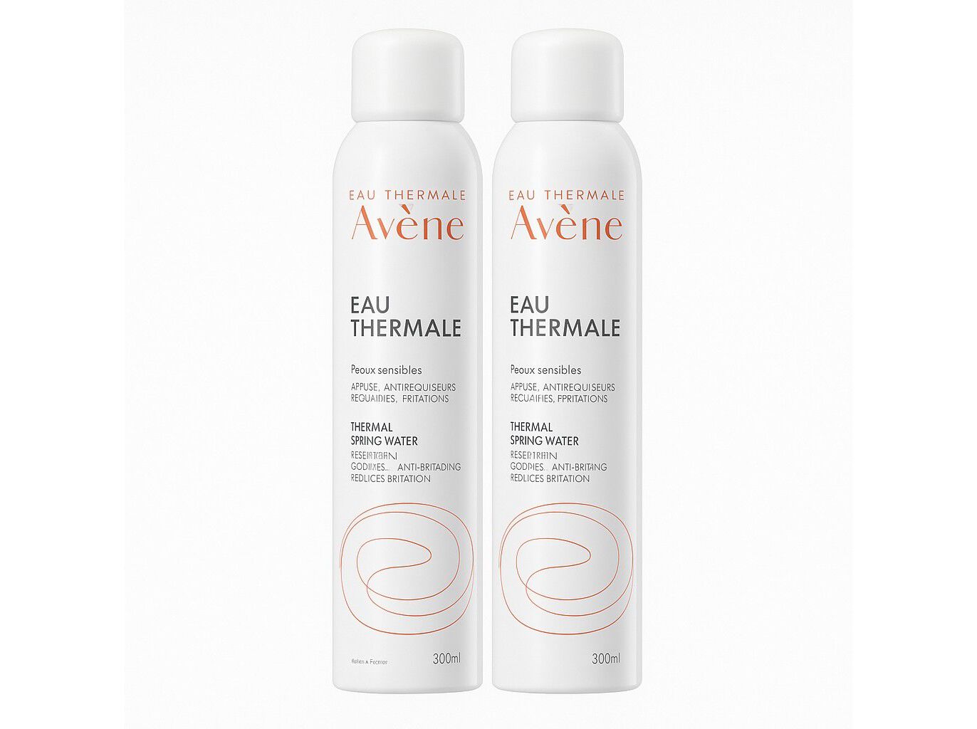 KIT DUO AVENE &Atilde;GUA TERMAL 2X300ML image number 1