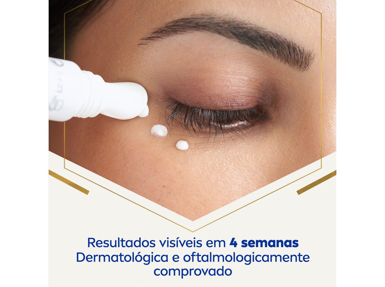CONTORNO DE OLHOS ANTIOLHEIRAS CELLULAR LUMINOUS 630 NIVEA 15 ML image number 3