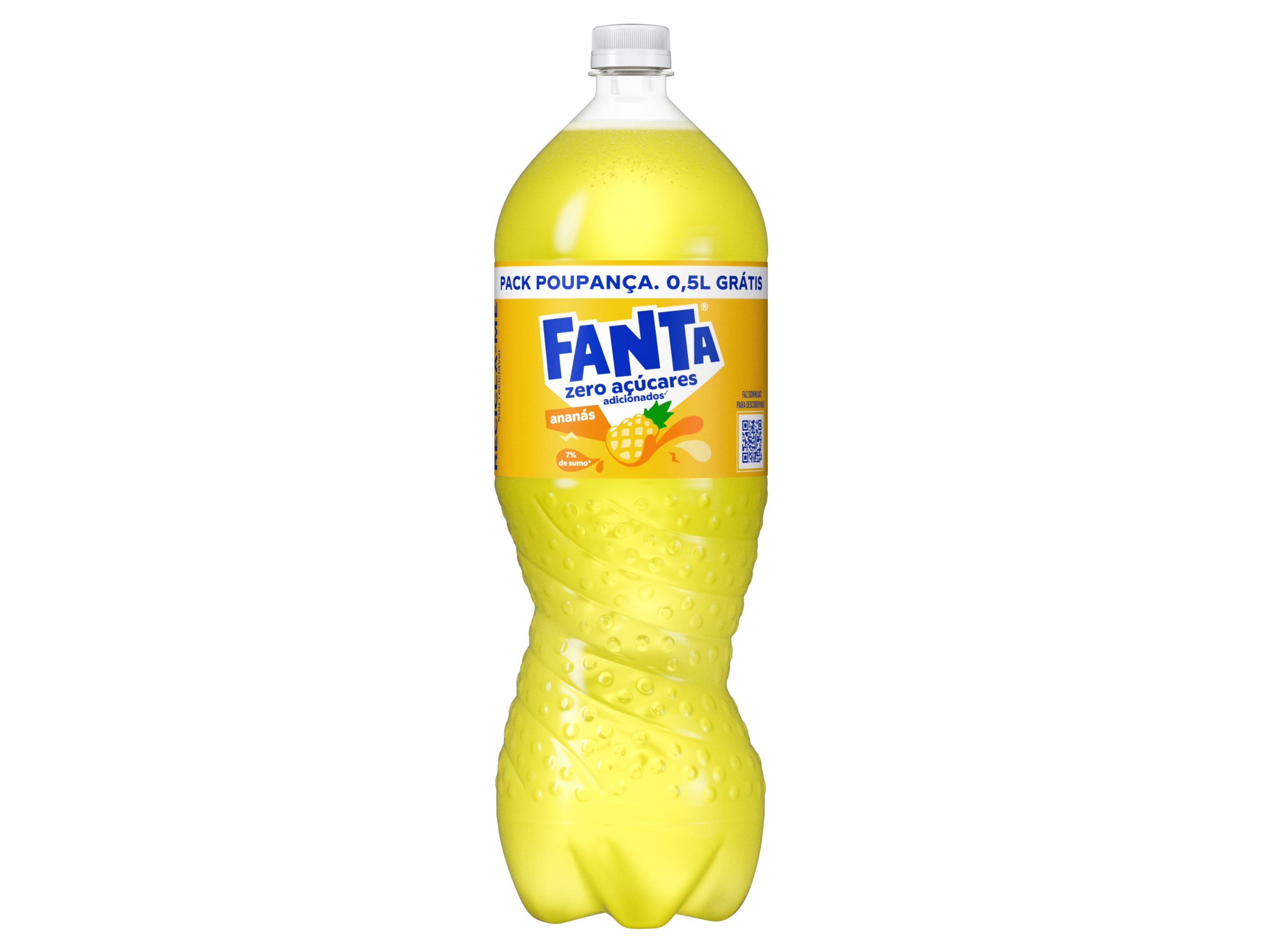 REFRIGERANTES COM G&Aacute;S FANTA ZERO ANAN&Aacute;S 1.5L+0.5L GR&Aacute;TIS image number 1