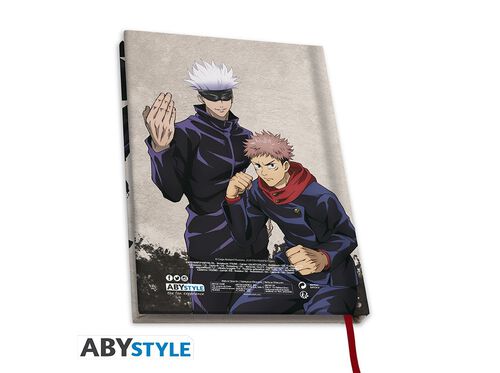 NOTEBOOK JUJUTSU KAISEN ABYSTYLE 21.7X15.5 image number 1