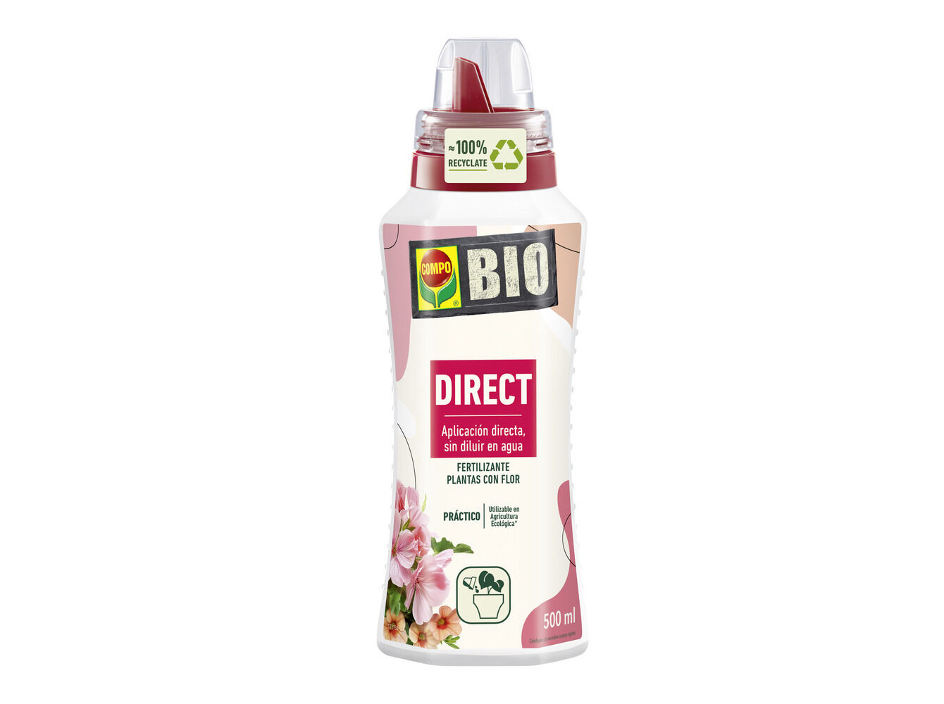 FERTILIZANTE LIQUIDO COMPO DIRECT FLORES 500ML image number 2