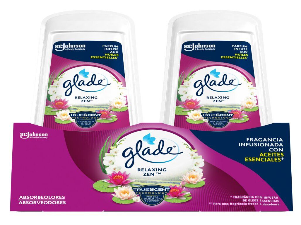 AMBIENTADOR GLADE ABS RELAXING ZEN 2 X 150G