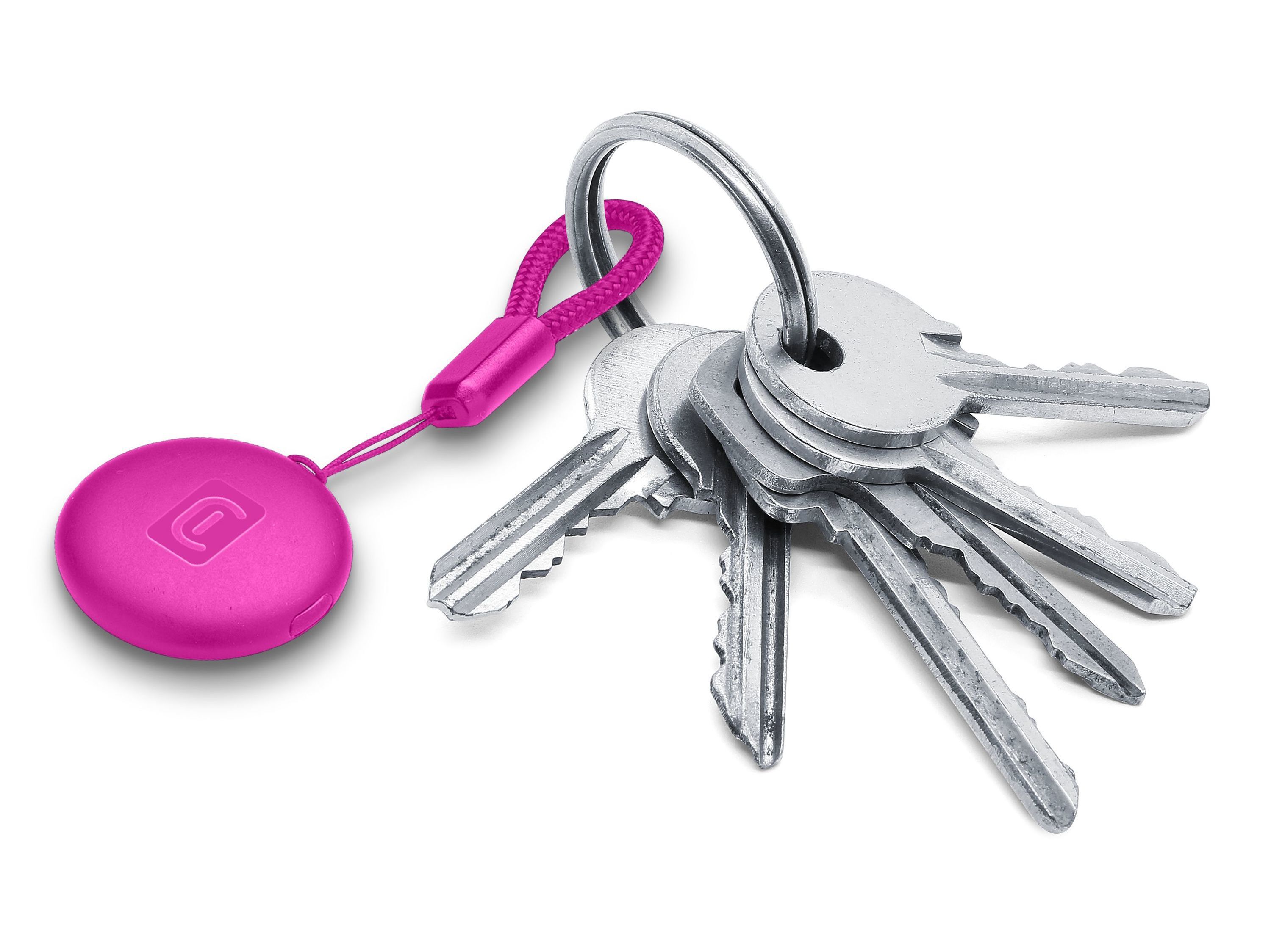 LOCALIZADOR CELLULARLINE TRACY TAG IOS ROSA image number 2