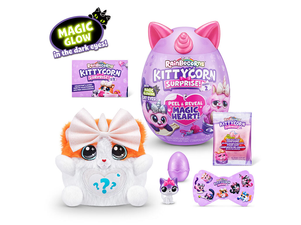 RAINBOCORNS S5 - PELUCHES PEQUENOS KITTYCORNS MODELOS SORTIDOS image number 4