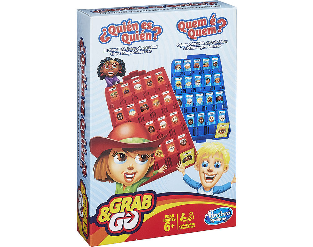 JOGO QUEM &Eacute; QUEM VIAGEM HASBRO image number 0