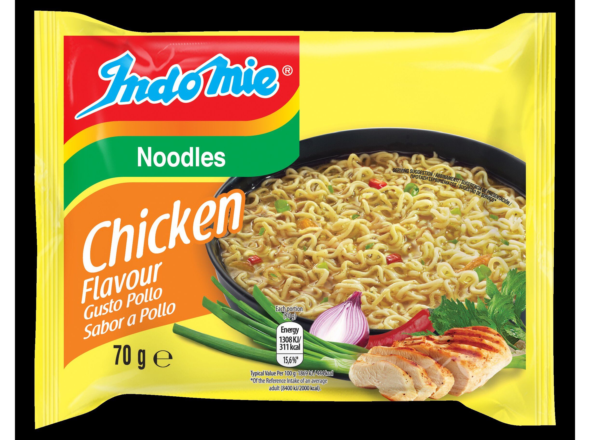 NOODLES INDOMIE NOODLES FRANGO 70GR image number 1