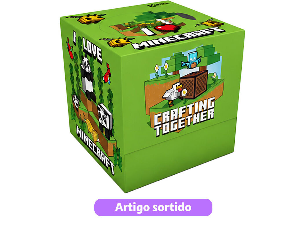 LEN&Ccedil;OS FACIAIS KARTIKA MINECRAFT 56UN image number 3