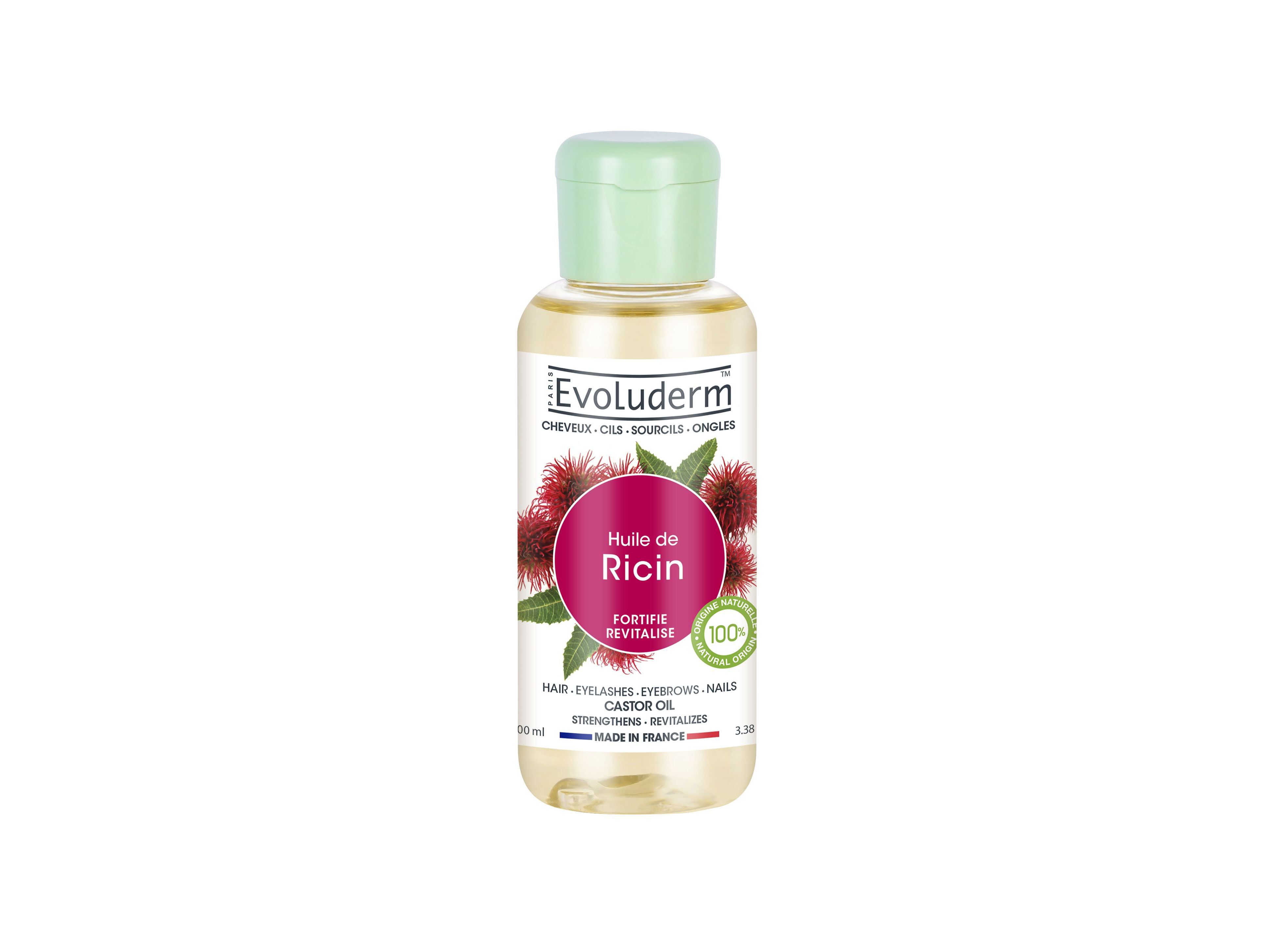 &Oacute;LEO EVOLUDERM RICINO CASTOR OIL 100 ML image number 0